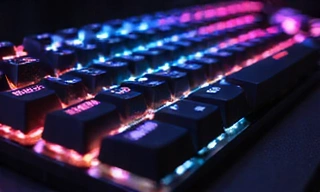 Gaming Keyboard with RGB lighting